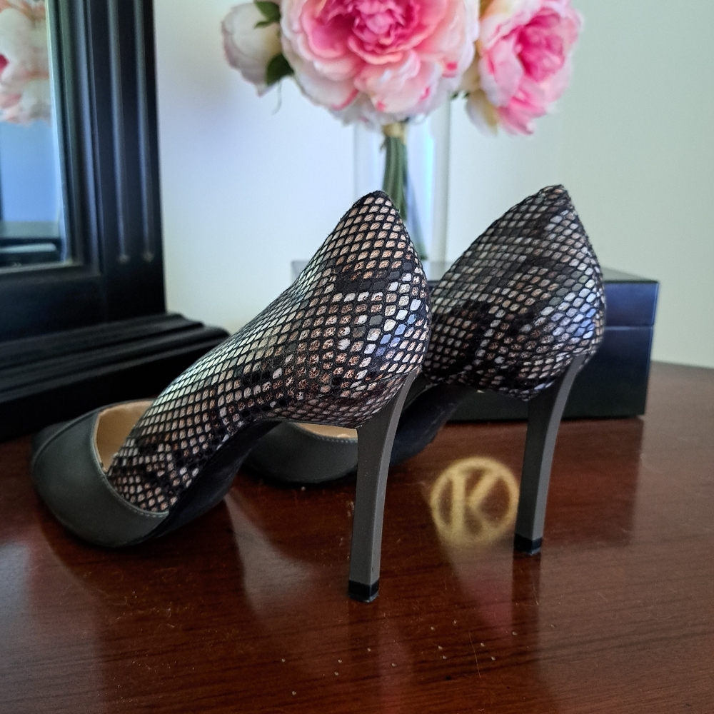 Zara Snakeskin Heels - Picture 2 of 5